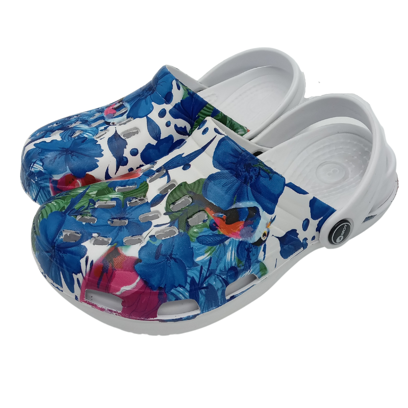 Sandalia Confort Para Dama Cómoda y Fresca Estampado Floral Kd-03