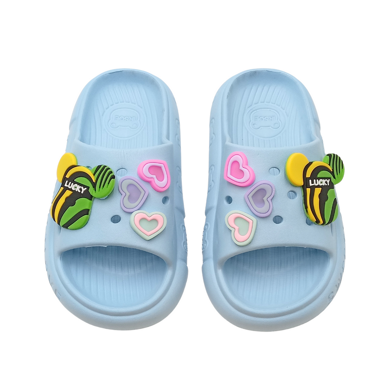 Sandalia Niño Niña Slide Moderna Casual Sm871