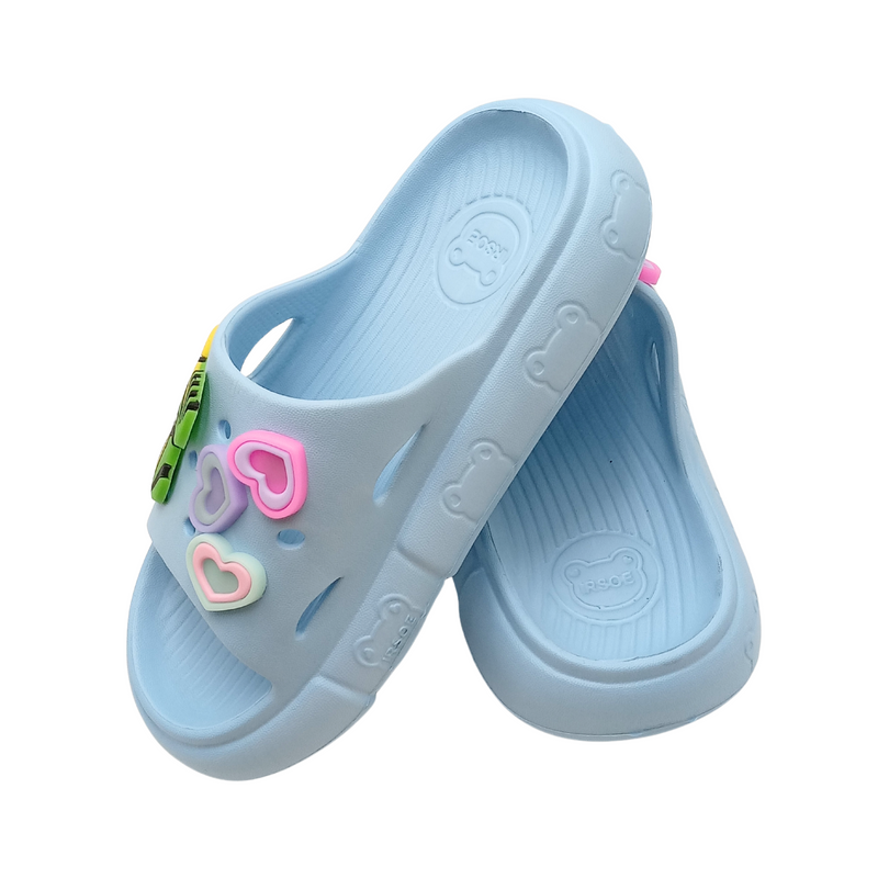 Sandalia Niño Niña Slide Moderna Casual Sm871
