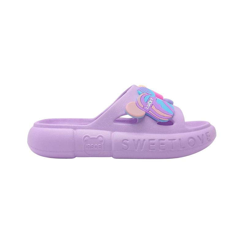Sandalia Niño Niña Slide Moderna Casual Sm871