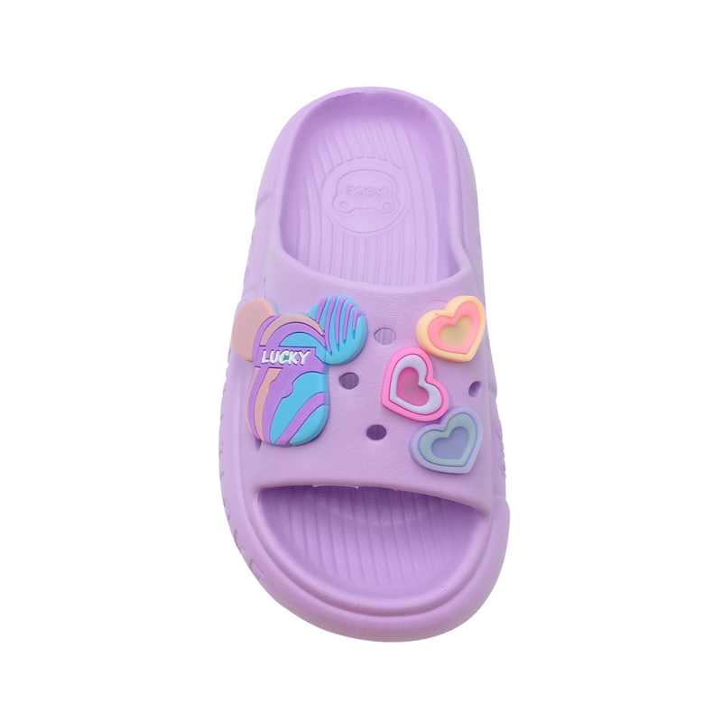 Sandalia Niño Niña Slide Moderna Casual Sm871