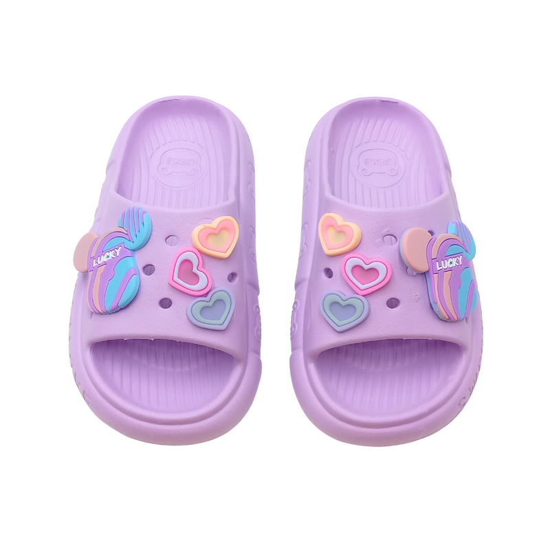 Sandalia Niño Niña Slide Moderna Casual Sm871