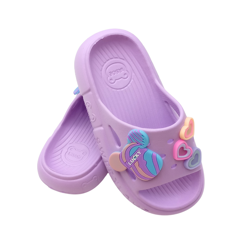 Sandalia Niño Niña Slide Moderna Casual Sm871