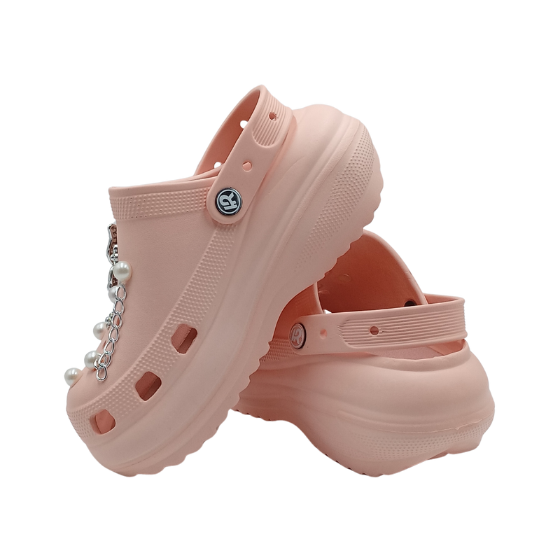 Sandalia Dama Plataforma Moderna Pines Tallas 23 Al 26 B-696