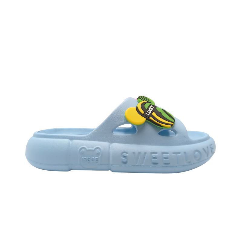 Sandalia Niño Niña Slide Moderna Casual Sm871