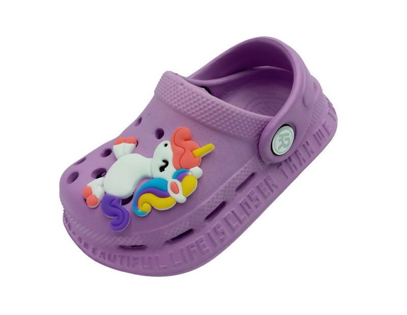 Sandalia Confort Para Bebés Diseño Unicornio