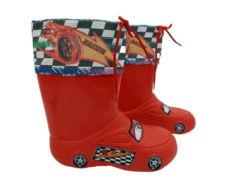 Bota De Lluvia Cars Para Niña