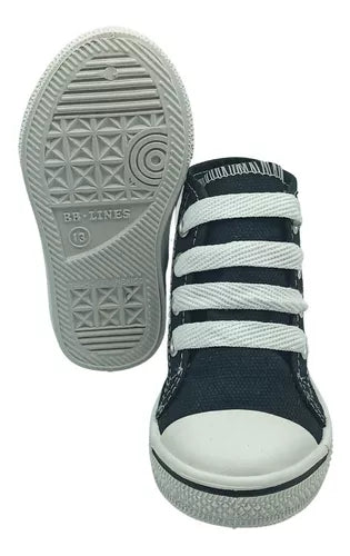 Tenis Bebe Niños Niñas Tipo Bota Modernos Cómodos Ligeros