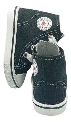 Tenis Bebe Niños Niñas Tipo Bota Modernos Cómodos Ligeros