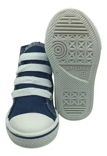 Tenis Bebe Niños Niñas Tipo Bota Modernos Cómodos Ligeros